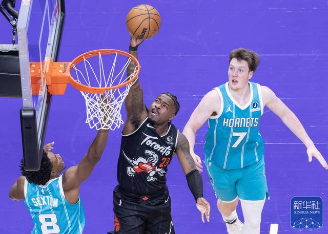 篮球｜NBA常规赛：猛龙胜黄蜂